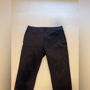 Lululemon ABC Slim-Fit Trouser 32"L Warpstreme - Black 34"W